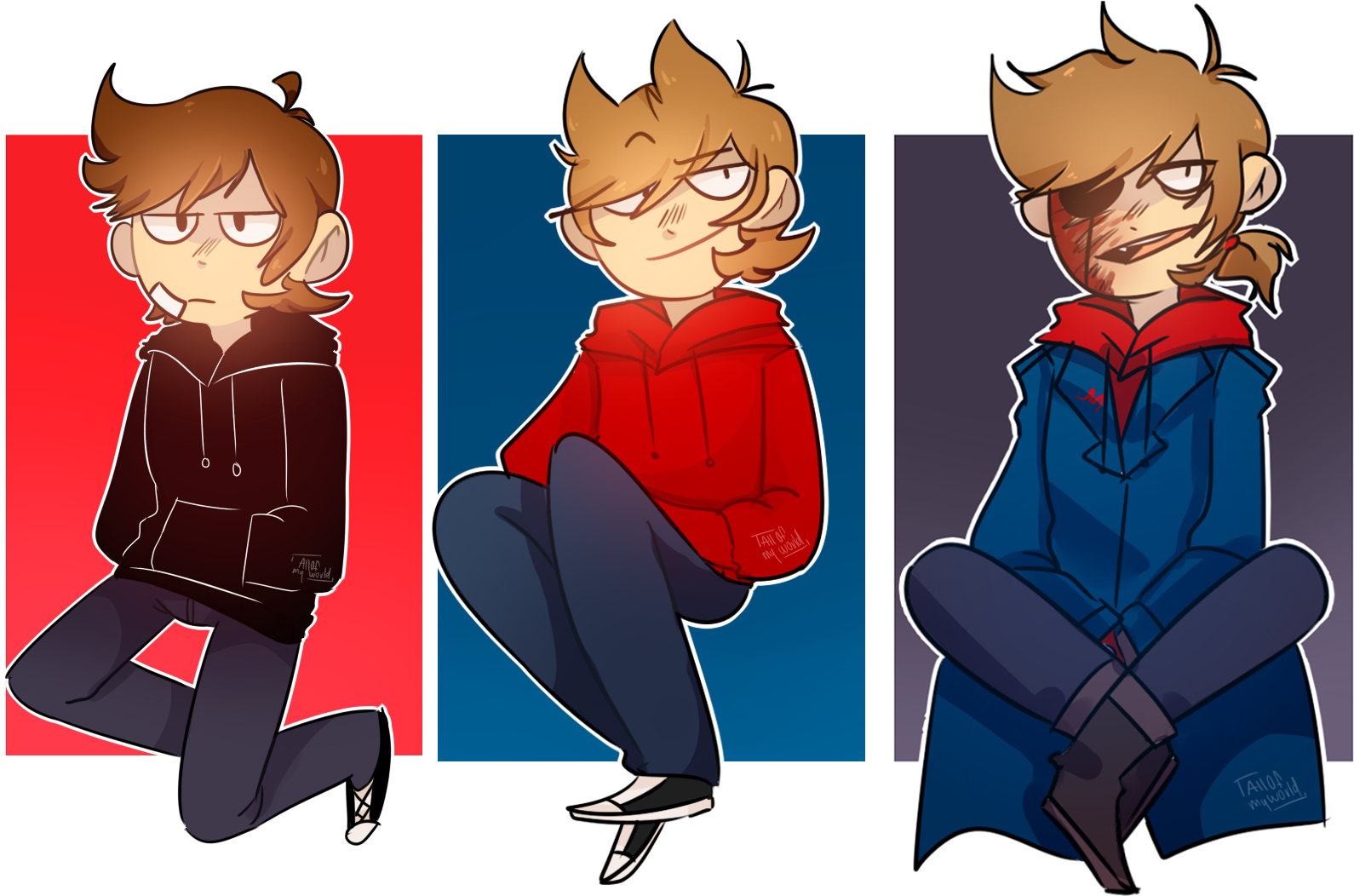 Tordthe Red Hentai, Giant Robot, Leaderi'll See Myself - Evolution Of Tord (1834x1168), Png Download