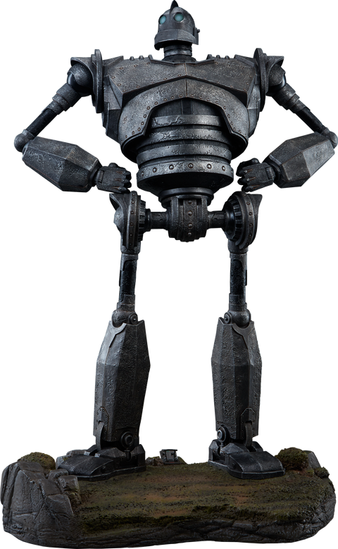The Iron Giant - Iron Giant - Iron Giant Maquette (480x780), Png Download