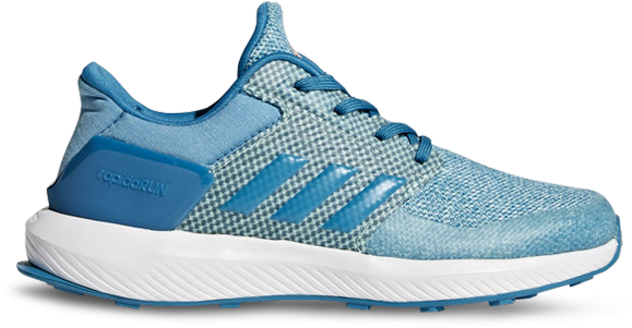 Adidas Rapidarun Kids Energy Aqua Sun Glow - Shoe (615x429), Png Download