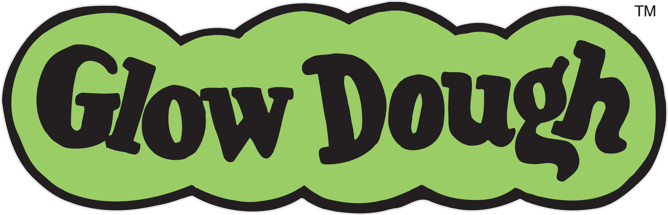 Glow Dough Sensory Play Products - Rainbow Glow Dough (2251x959), Png Download