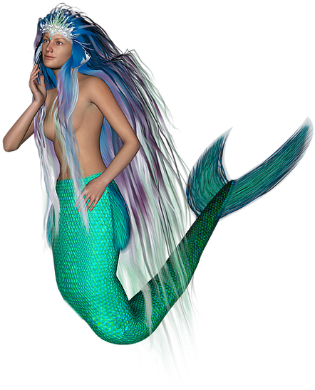 Free Photo Fairy Tales Mermaid Tail Mermaid Mythical - Mermaid (640x640), Png Download