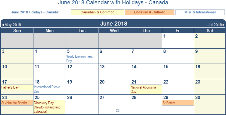 Printable Calendar June 2018 Canada - Calendar 2019 March Holi (728x379), Png Download