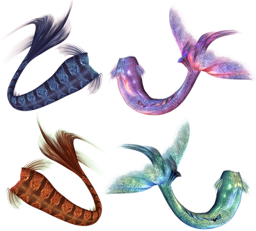 Mermaid, Mermaids, Tail, Fantasy - Mermaid (370x340), Png Download