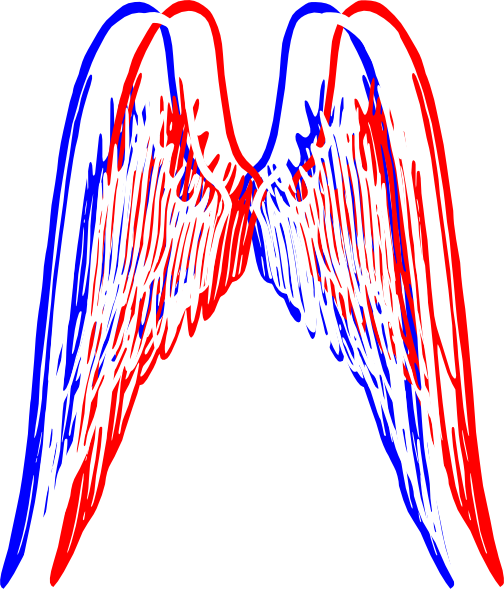 Angel Wings Tattoo (504x599), Png Download