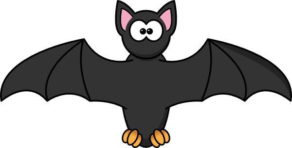 Bat Wings Clipart Clipart Panda Free Clipart Images - Bat Clipart (600x305), Png Download