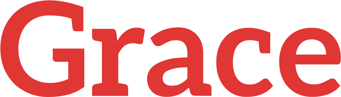 Grace - - Logo Grace (1459x556), Png Download