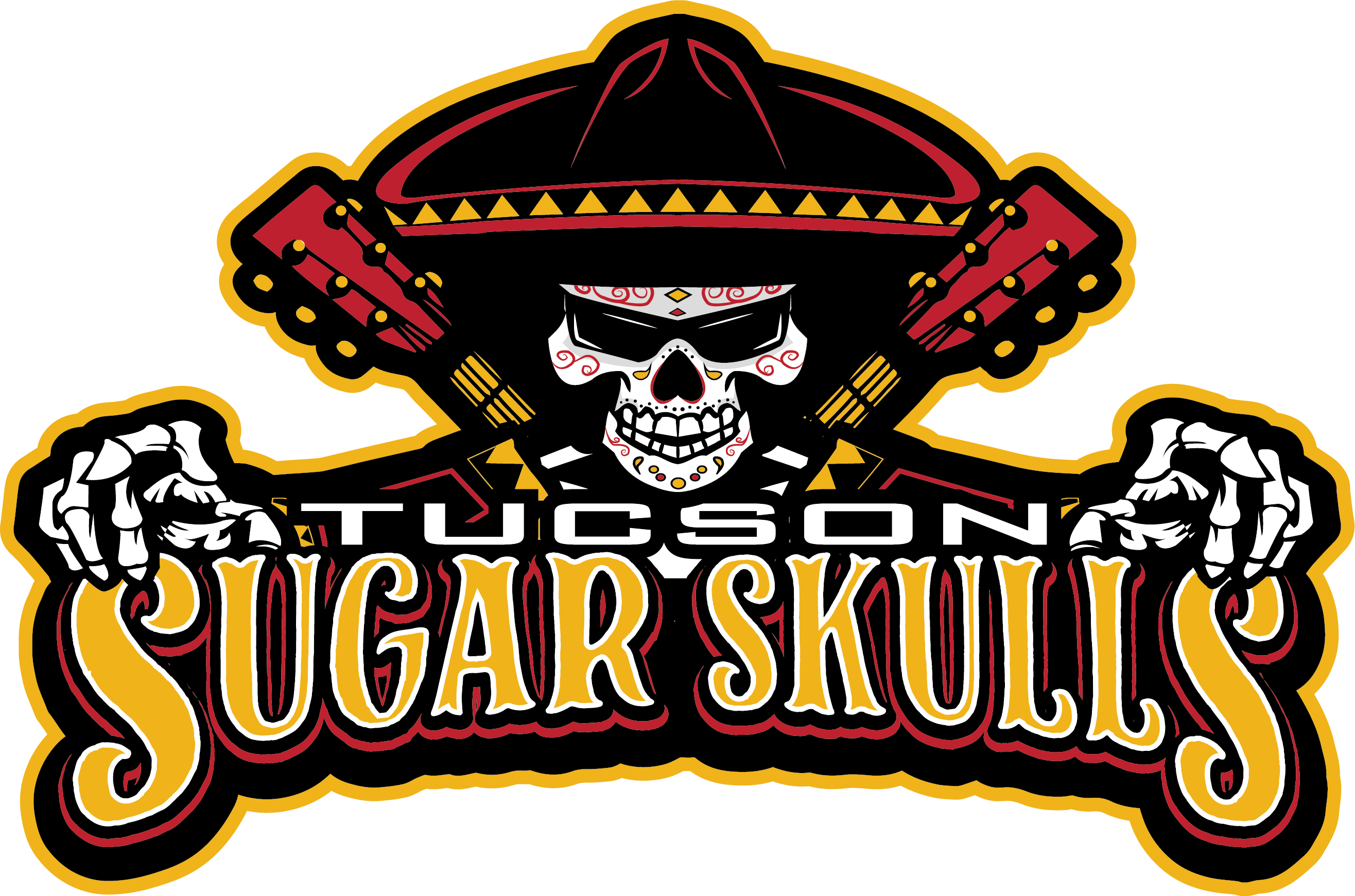 The Tucson Sugar Skulls Are The New Professional Football - Tucson Sugar Skulls Football (2632x1741), Png Download