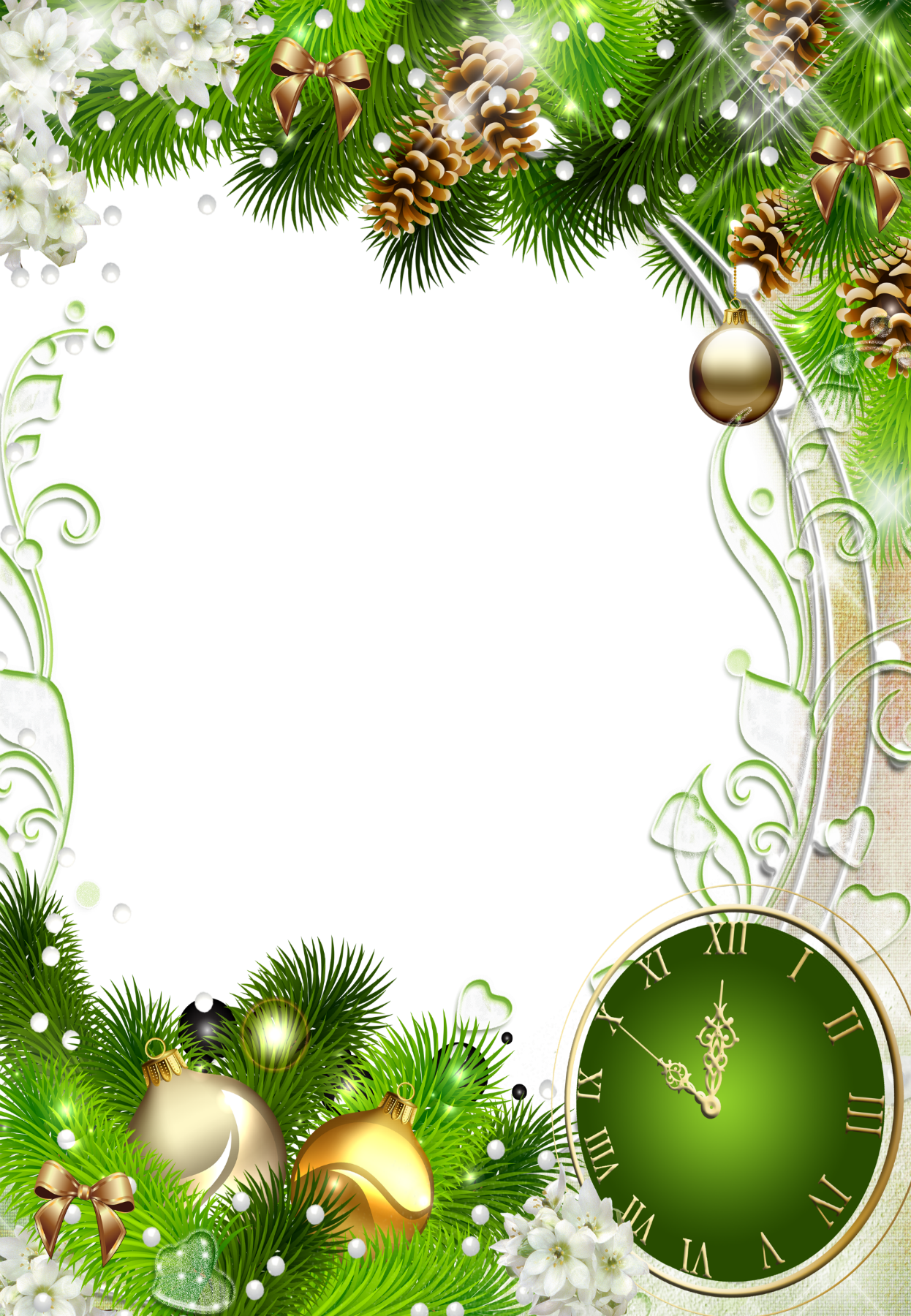 Efecto De Fotos De La Categoría - Christmas Cards Backgrounds Png (1246x1800), Png Download
