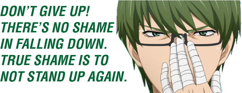 Midorima-quote - Swords Into Dow Shares By Rachel Weber (830x312), Png Download