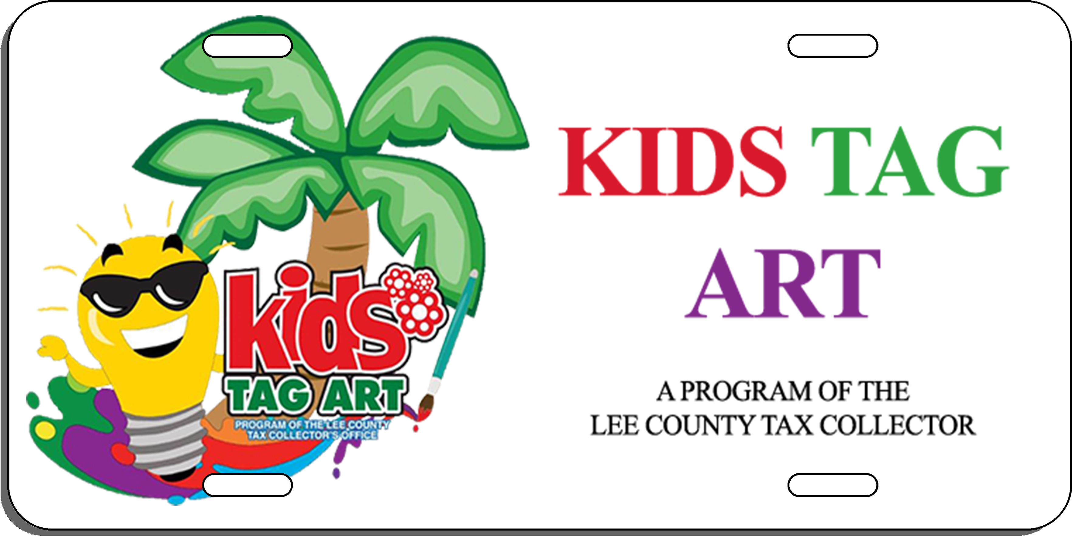 Lee County Kids Tag Art (3587x1787), Png Download