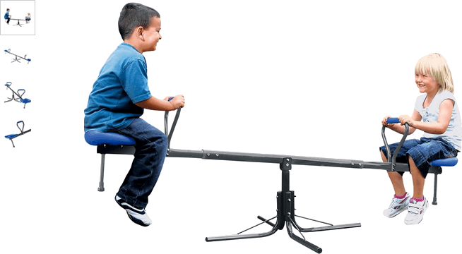 Chad Valley Seesaw - Hedstrom Seesaw (654x360), Png Download