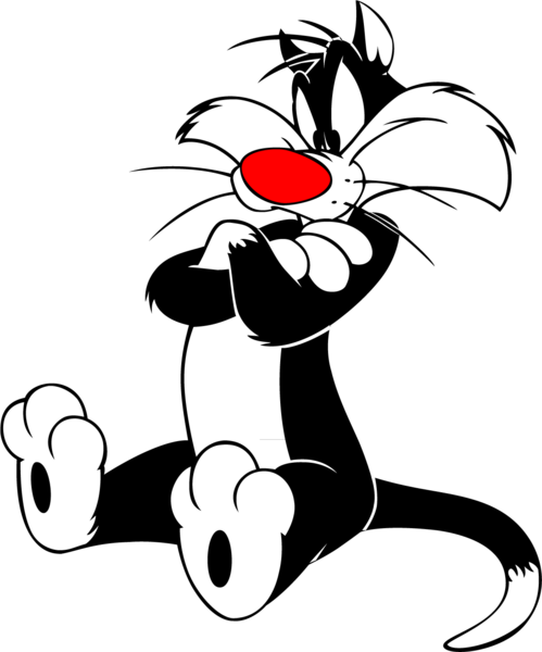 Looney Tunes Cat (499x600), Png Download