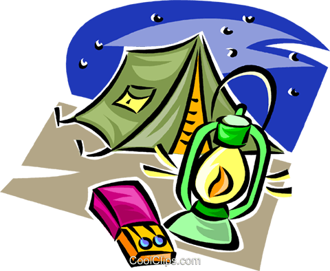 Camping Gear Royalty Free Vector Clip Art Illustration - Illustration (480x394), Png Download