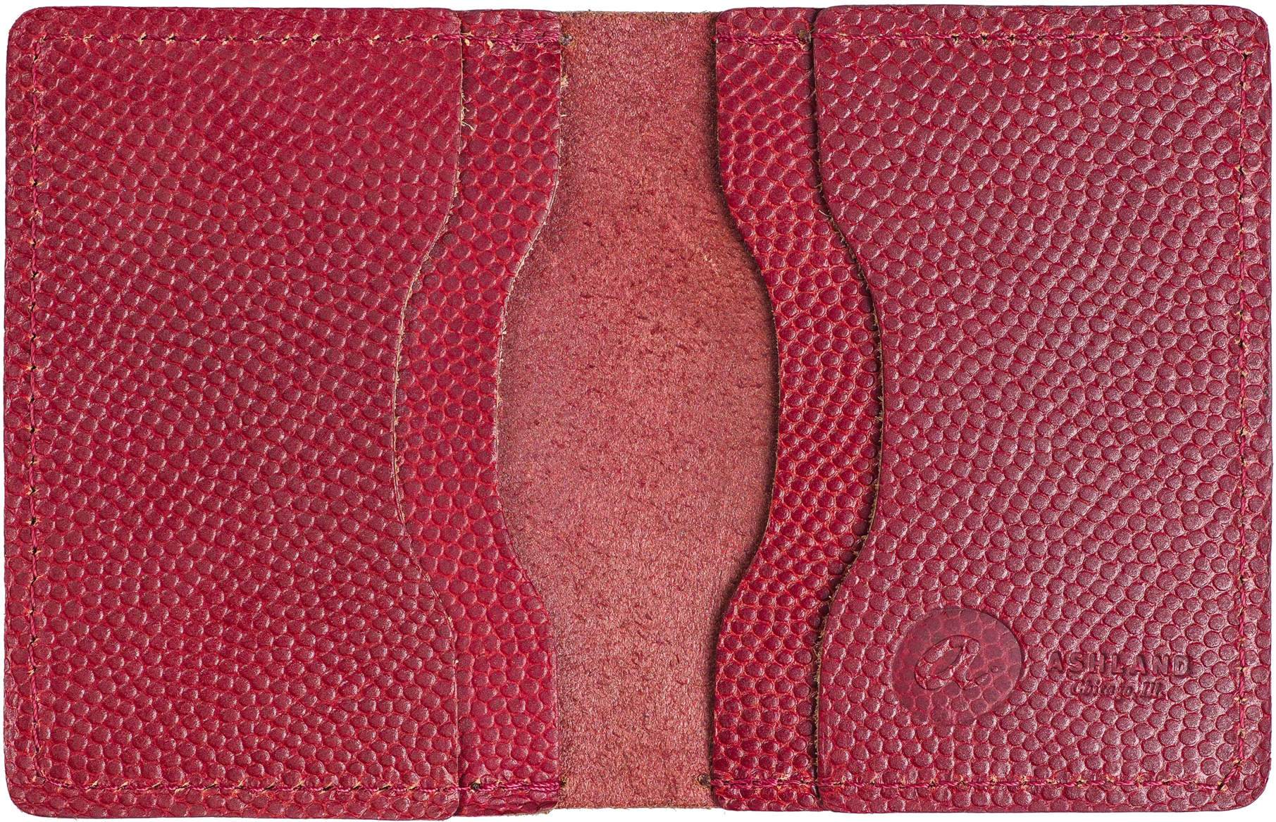 Leather Wallet Interior Made With Football Texture - Leather (2000x2000), Png Download