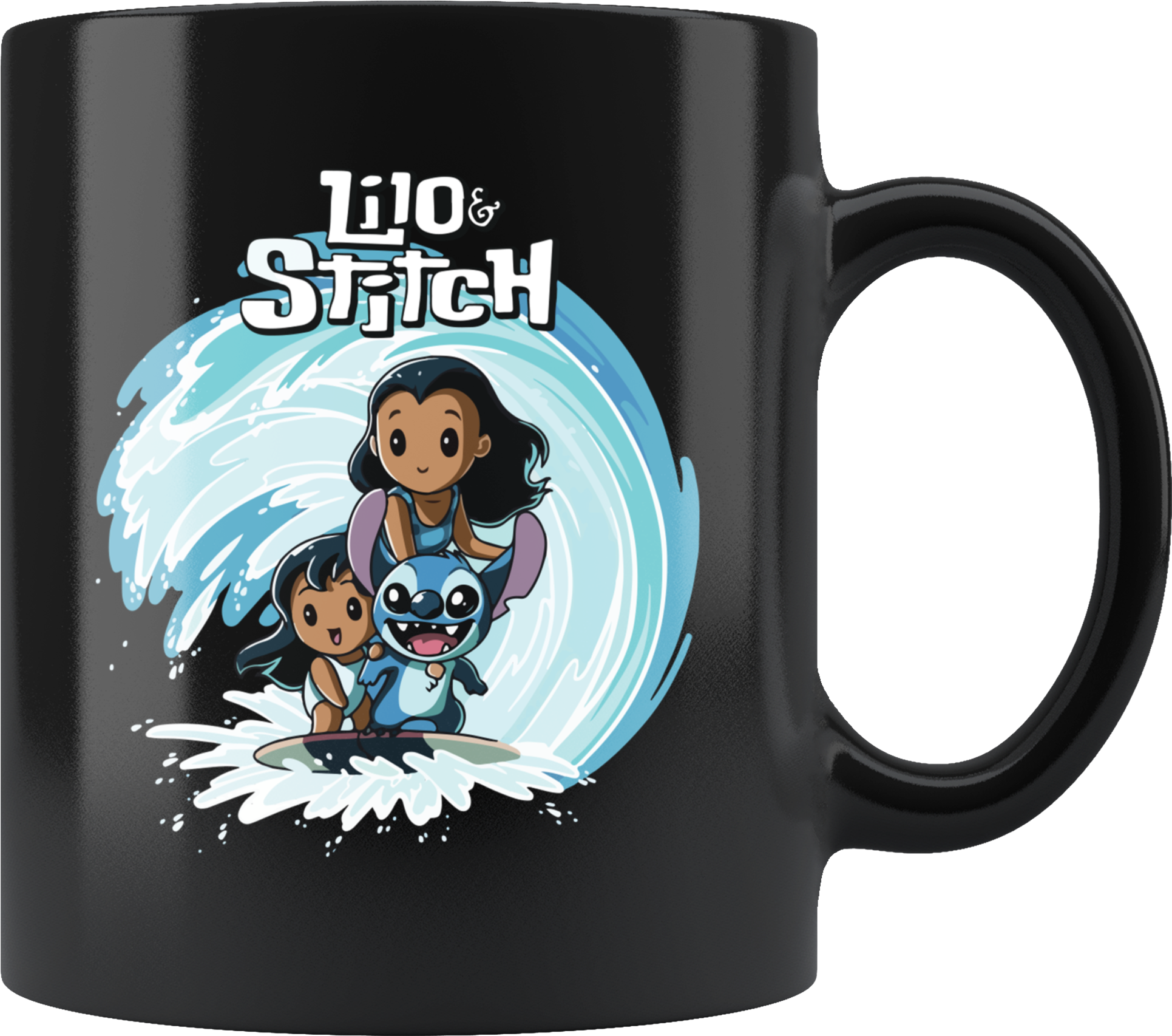 Lilo & Stitch Disney Mug - Moana (2000x2000), Png Download