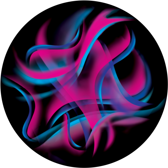 Flowing Ribbons (800x800), Png Download