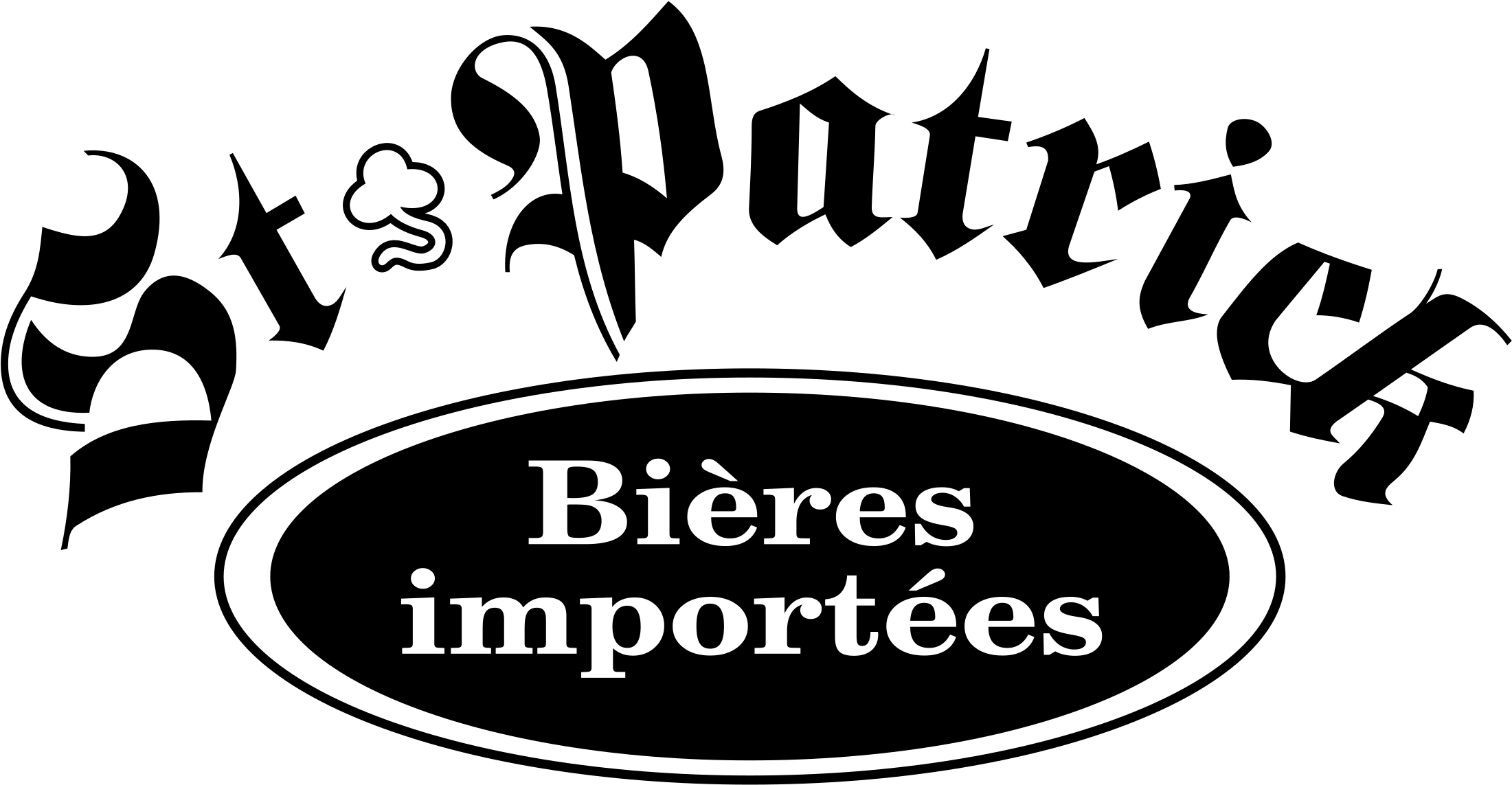 St Patrick Bieres Logo Png Transparent - Patrick Logos (2400x2400), Png Download