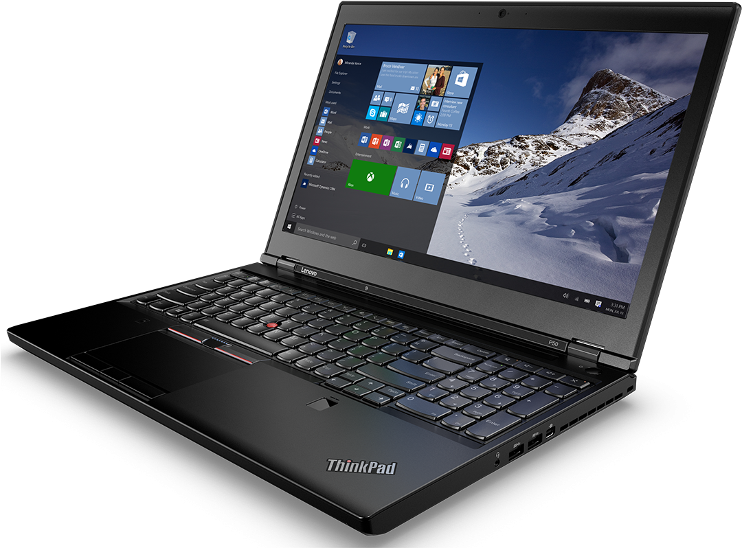 Lenovo Thinkpad P50 - Lenovo P50 (1096x813), Png Download