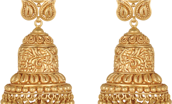 Download Hd 18 Karat Gold Earrings For Women A Wise Good Choice Gold Earring Price In Bangladesh Transparent Png Image Nicepng Com