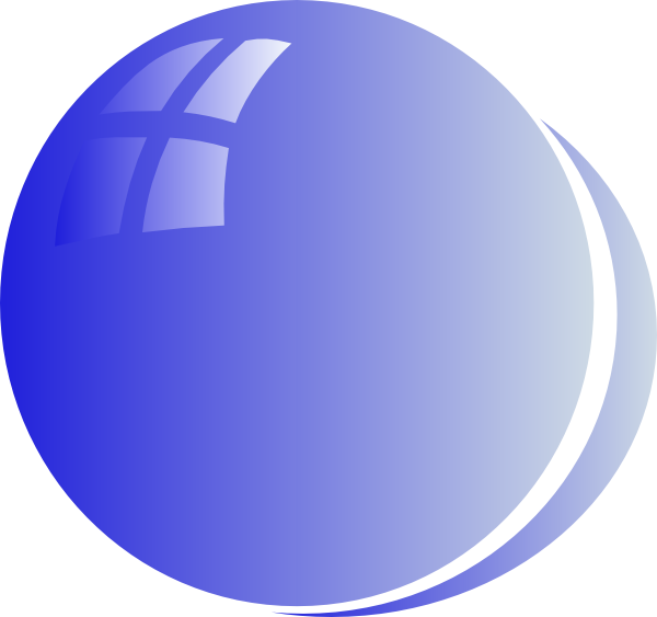 Lite Blue Bubble Circle Clip Art - Clip Art (600x563), Png Download
