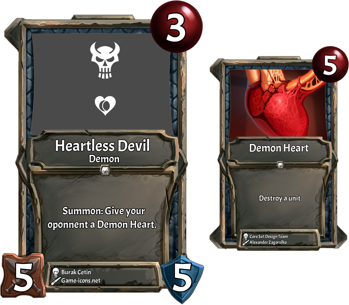 [card] Heartless Devil - Lich (1190x1041), Png Download