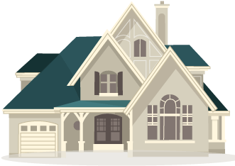 Large-house - We Buy Houses In Cash (350x350), Png Download