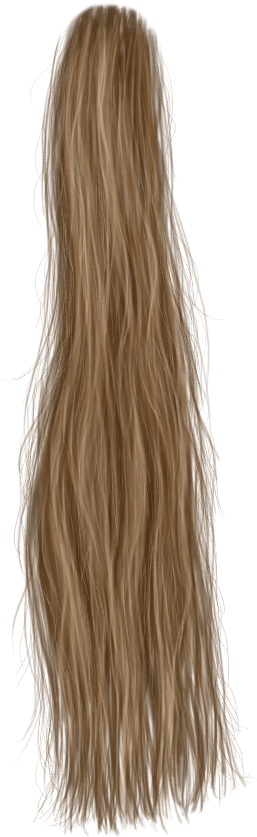 Png Pelo De Colores - Blond (400x1000), Png Download