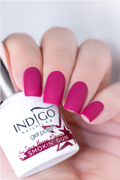 Smokin' Gun Gel Polish By Sara Boruc Mannei - Indigo Nails Don T Call Me Ariel (600x600), Png Download