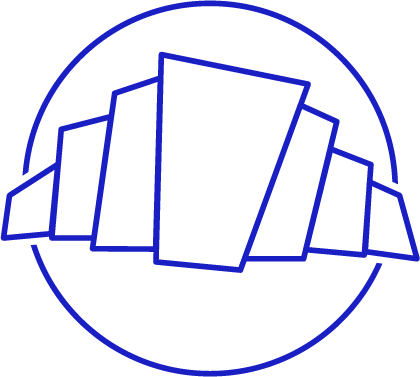 Croissant Logo Another Layer (420x377), Png Download