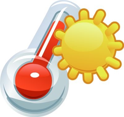 Red, Sunset, Warm, Weather Temperature Png Png Images - Portable Network Graphics (400x378), Png Download