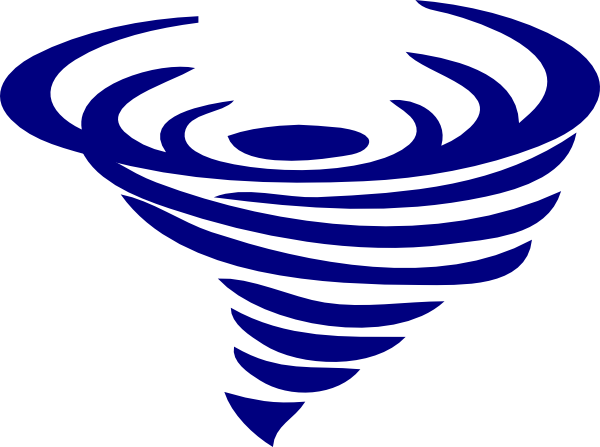 Small - Tornado Clipart (600x447), Png Download