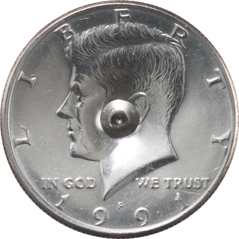 Half-dollar Spinning Top (1024x1024), Png Download