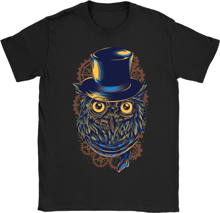 Steampunk Owl Tops - Slayer Tshirt Eagle (1000x1000), Png Download