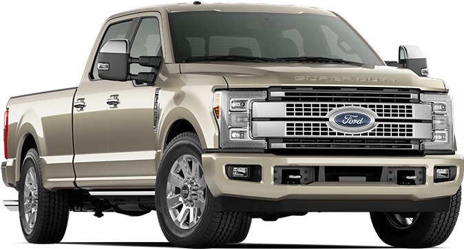 2017 Ford F-250 Super Duty Truck Front View - Ford F 150 Platinum 2018 (700x700), Png Download
