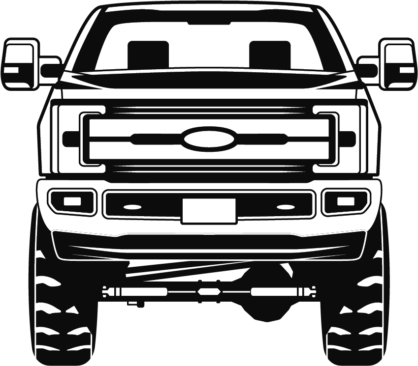 Ford Suspension - Lifted Chevy K20 Truck Transparent (900x900), Png Download