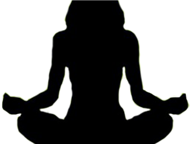 Meditation Clipart Group Meditation - Meditation Silhouette Png Icons (640x480), Png Download