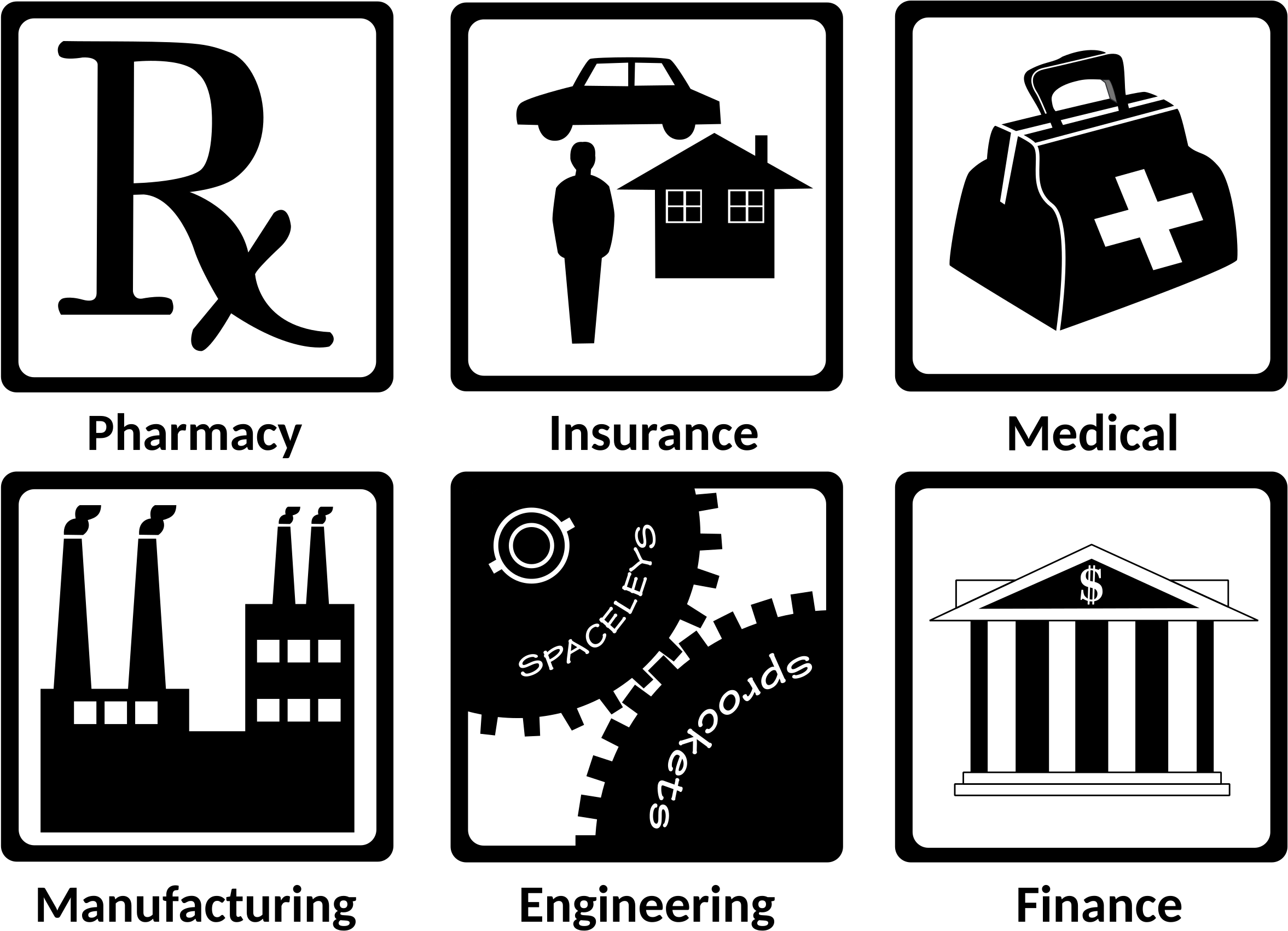 This Free Icons Png Design Of Industry Icons I (2400x1734), Png Download