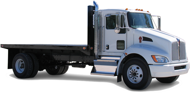 Cargo-hauler Platform Bodies - Platform Body Truck (840x444), Png Download