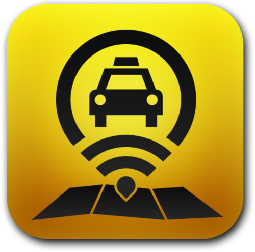 Mark Bale - Taxi Logo (500x495), Png Download