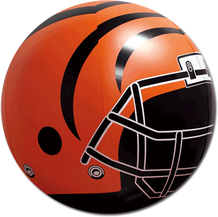 Cincinnati Bengals 24" Beach Ball (750x750), Png Download