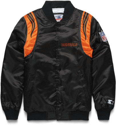 Homage X Starter Bengals Gameday Jacket Cincinnati - Sweatshirt (600x600), Png Download