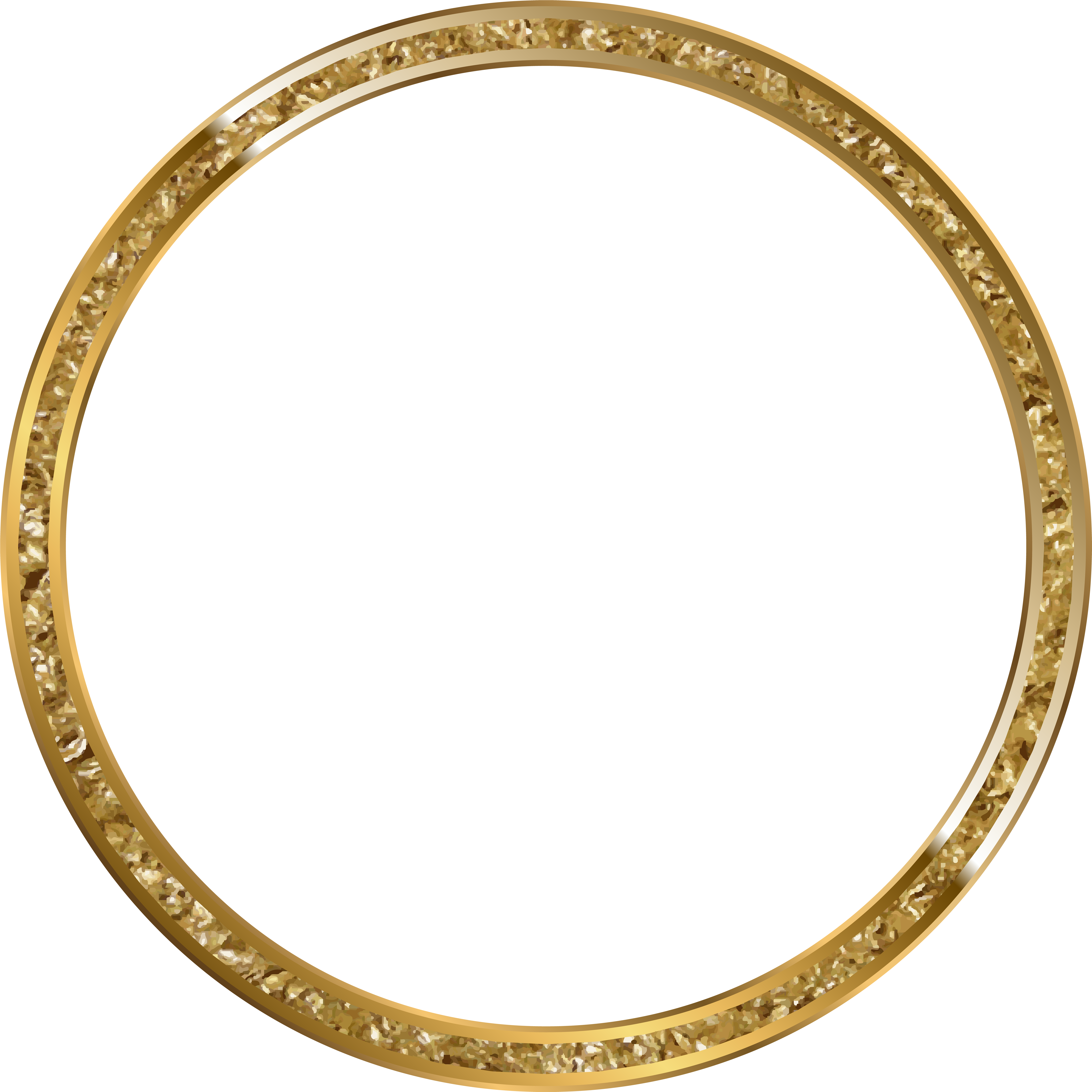 Gold Mirror Png (8000x7999), Png Download