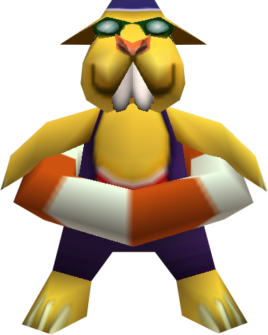 Beaver Big Brother - Castores Zelda Majoras Mask (377x471), Png Download