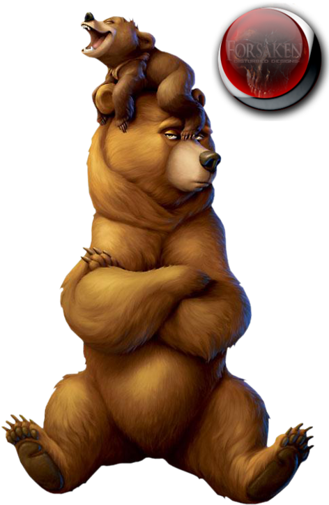 Kenai & Koda Baby Bears, Cute Bears, Bear Clipart, - Brother Bear Cell Phone (500x744), Png Download