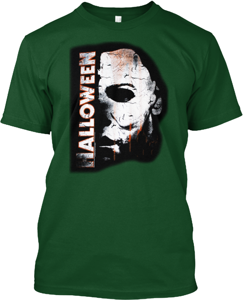 Halloween Face And Drip Horror Official Movie Poster (859x1024), Png Download