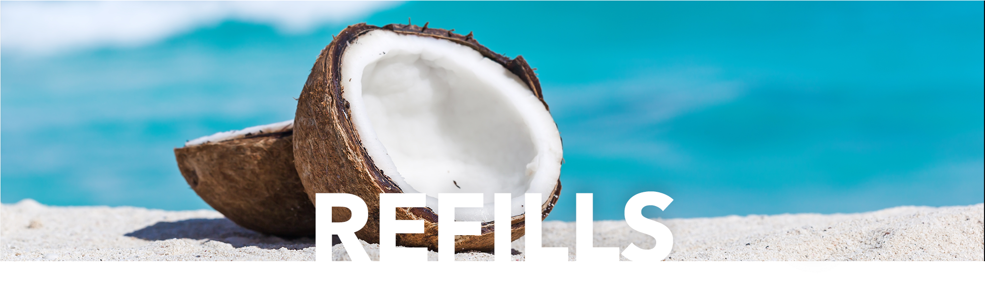 Advanced Carbon Block Technology Filters Over 80 Contaminants - Coconut (2000x747), Png Download