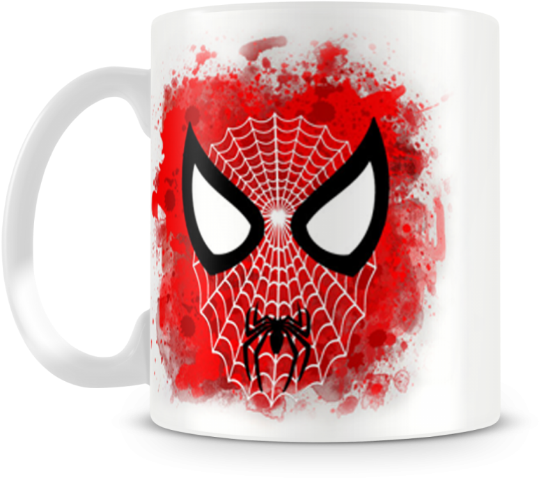 Caneca Heróis - Homem-aranha An9675 - Caneca Homem Aranha Png (1000x825), Png Download