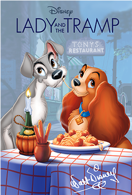 Lady And The Tramp Signature Collection (400x400), Png Download