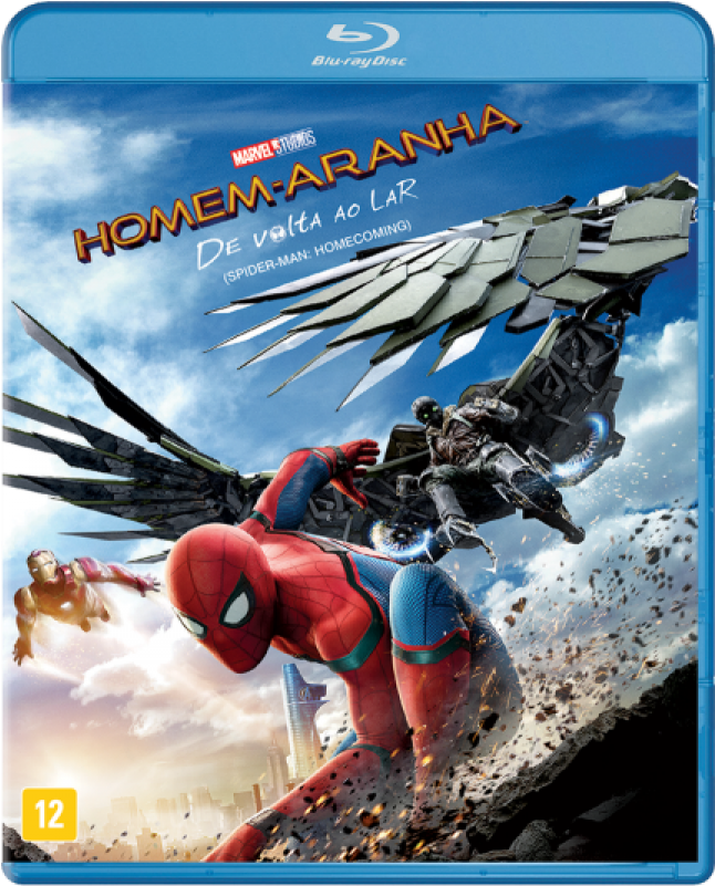 Blu Ray Homem Aranha - Spider-man: Homecoming (800x800), Png Download