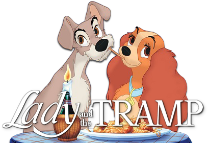 Lady And The Tramp “ - Lady And The Tramp Read-along Storybook (500x281), Png Download